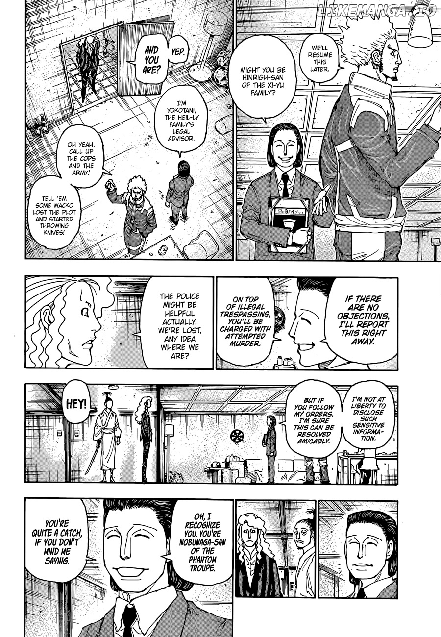 Hunter x Hunter, Chapter 399 image 11